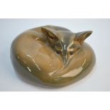 Royal Copenhagen model of a 'Fox Curled', 438 Condition Report Good condition,