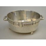 A silver bowl modelled as the Winchester Bushel, Frederick Ross, London 1922, 1.9 oz, 6.