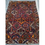 A Persian Baktiar rug, 3rd quarter 20th century,