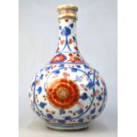 A Chinese Imari bottle vase,