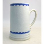 An underglaze blue, Chinese Export tankard,