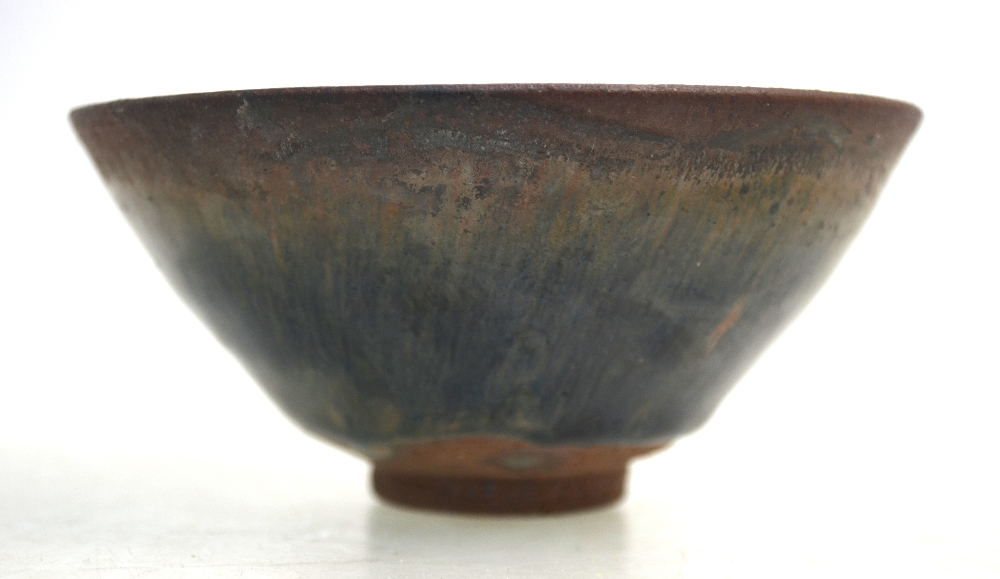 A Jian-yao Hare's Fur bowl of typical glaze and conical design with unglazed circular foot, - Image 5 of 5