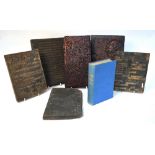 Six Chinese wood blocks,