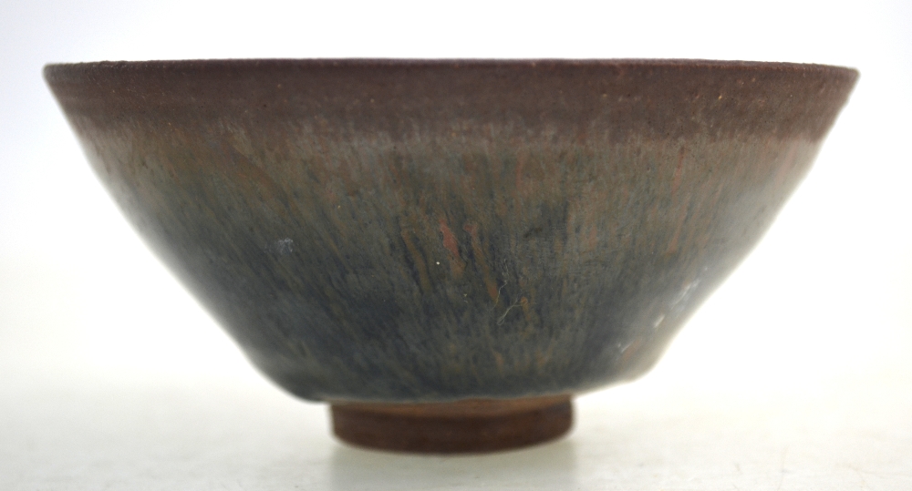 A Jian-yao Hare's Fur bowl of typical glaze and conical design with unglazed circular foot, - Image 2 of 5