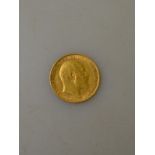 A 1906 half sovereign