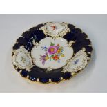 A Meissen circular fluted dish,