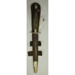 A scarce WWII Fairburn Sykes 1st pattern commando knife by Wilkinson Sword,