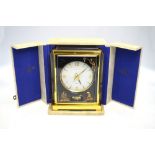 A Jaegar Le Coultre Atmos clock,