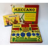 A boxed Meccano Outfit No 5,