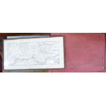 A Royal Cruising Club portfolio of early 20th century sailing charts,