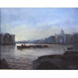 Charles Manetta - 'Old Father Thames', oil on canvas, signed lower right and dated 2003,