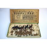 A W Britain boxed set from the 'Types of the British Army' series, British Cavalry & Highlanders,