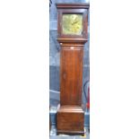 Charles Vaughan, Pontpool 1757, an 18th century oak longcase clock,