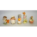 Five Beswick Beatrix Potter figures,