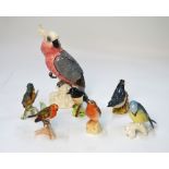 Beswick Cockatoo, no 1180, Stonechat,