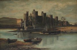 19th century British School
Conwy castle, North Wales
Oil on canvas
49.5 x 75.