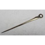 A George III silver meat skewer, London, 1799, Solomon Hougham,