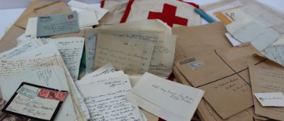 A collection of letters and correspondence relating to World War I relating to The American Red