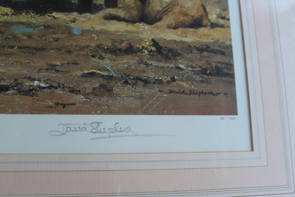 David Shepherd
Elephant Heaven
A limited edition print No.381/850
Signed in pencil to the margin
44. - Image 3 of 4