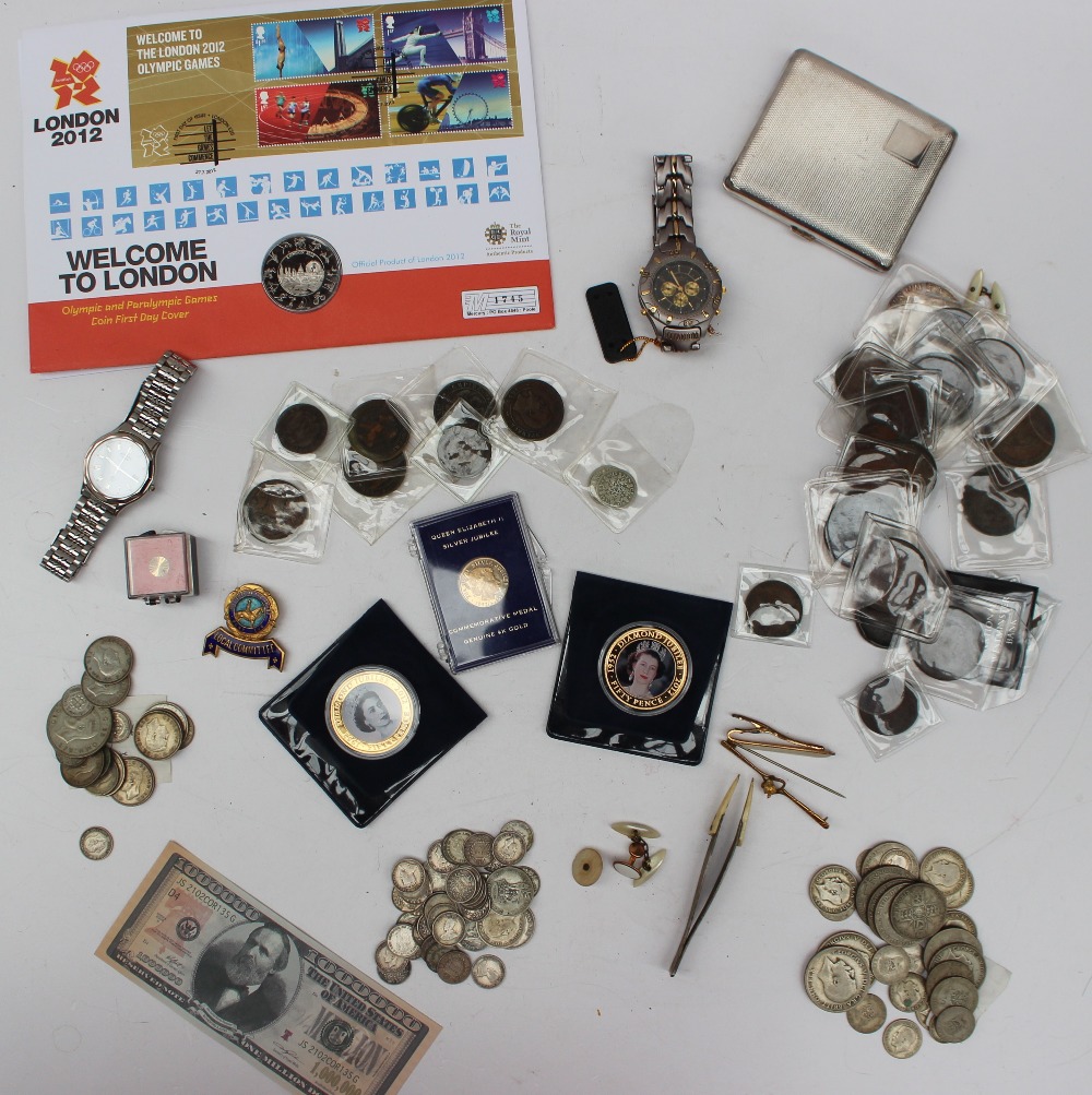 Assorted commemorative coins,