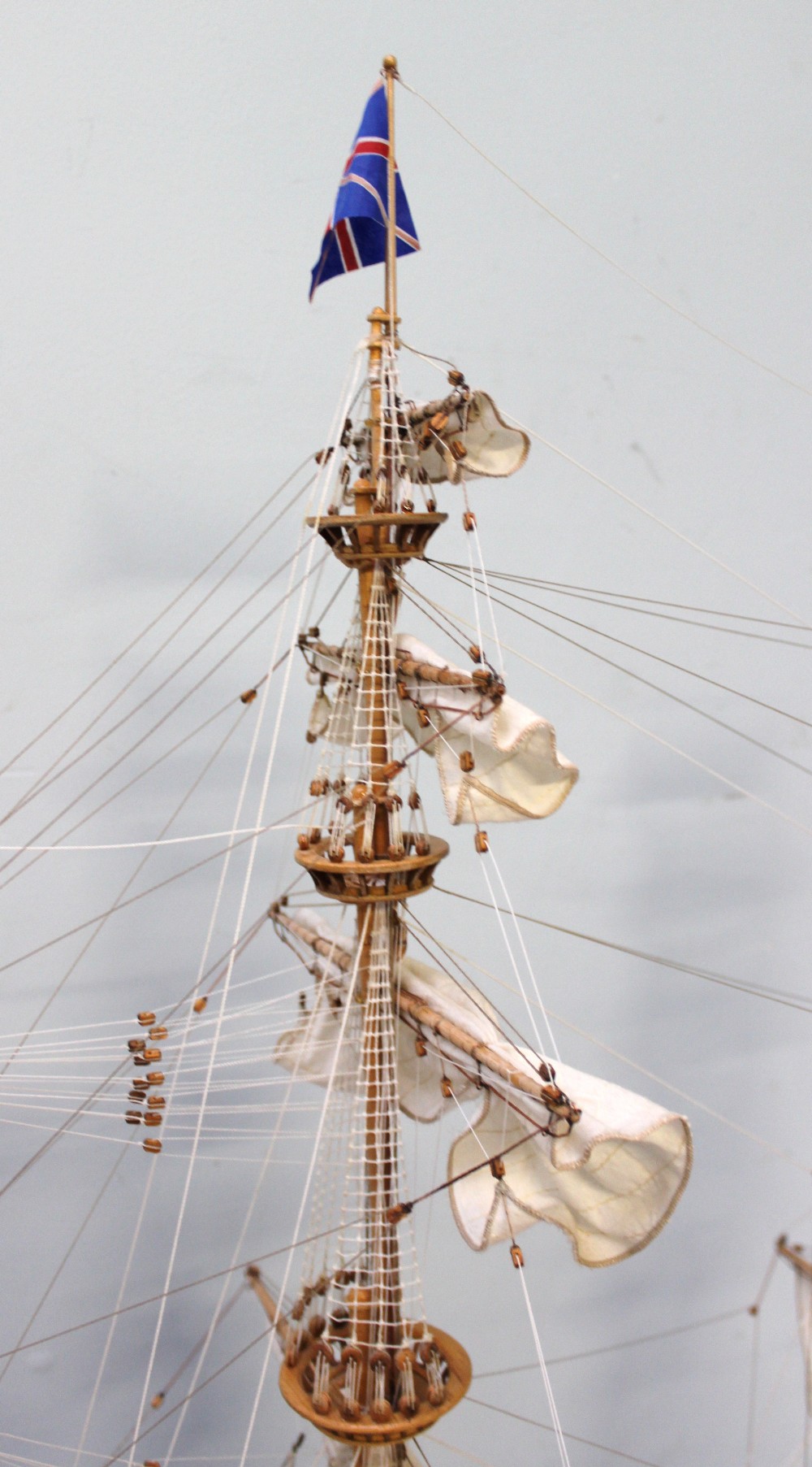 A scratch built model of the war ship The Royal Sovereign, - Image 4 of 4