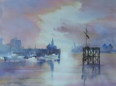 Arnold Lowrey
Cardiff Bay
Watercolour
Signed and dated 2002
50 x 67cm