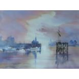 Arnold Lowrey
Cardiff Bay
Watercolour
Signed and dated 2002
50 x 67cm