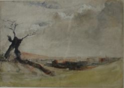 A J Stark
London - From Highgate Hill
Watercolour
Inscribed to the mount
22 x 31.