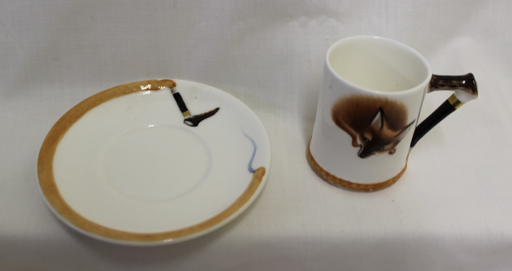 A Royal Doulton "Reynard the fox" coffee service, - Image 3 of 6