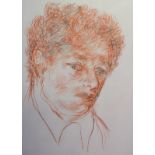 Andrew Vicari
Dylan Thomas
A head and shoulders portrait
Pastel
Signed and inscribed
Andrew Vicari