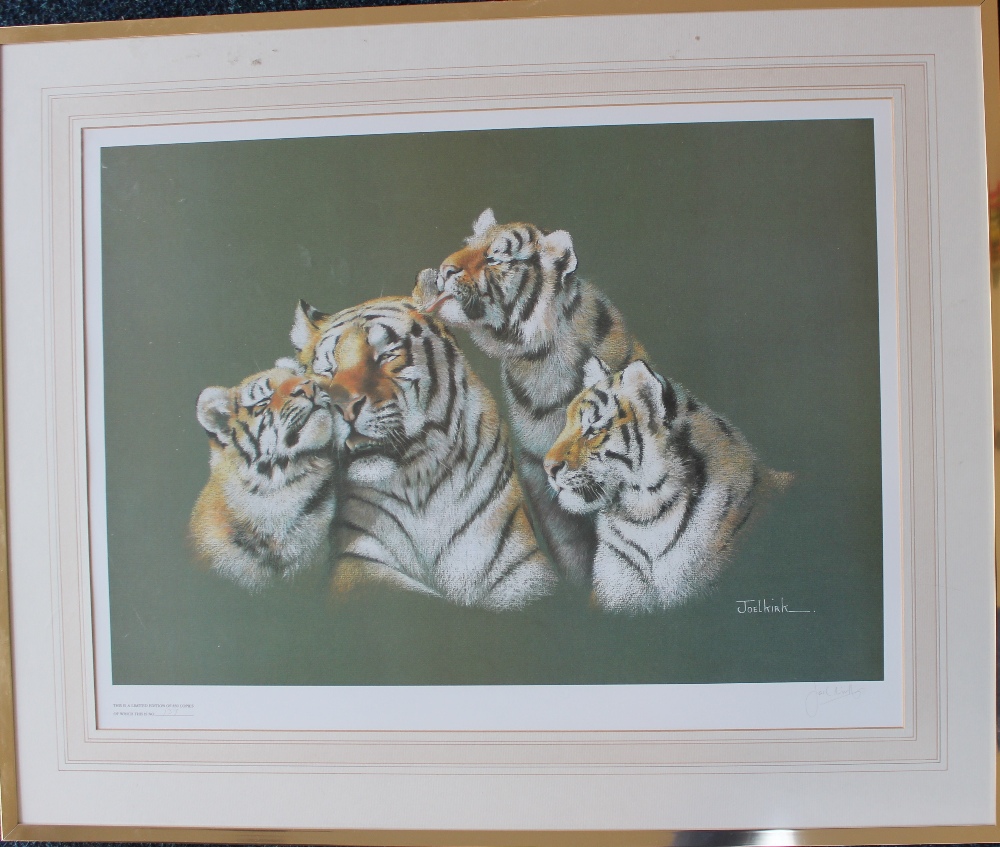 Joel Kirk
Tiger and cubs
A limited edition print No. - Image 2 of 4