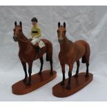 A Connoisseur model by Beswick of Arkle, Champion Steeplechaser, owner Anne, Duchess of Westminster,