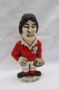 A John Hughes Grogg - Terry Holmes in Welsh rugby kit and No.