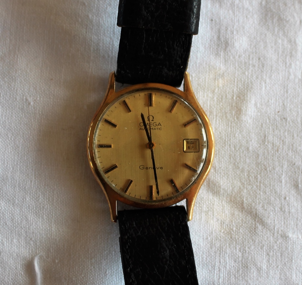 A Gentleman's Omega Geneve automatic wristwatch, - Image 3 of 6