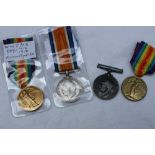 A pair of World War I medals the Victory medal and the British War medal issued to 5971 SPR. E.