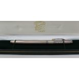 An Elizabeth II silver fountain pen,