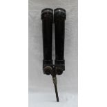 A pair of German military binocular periscope marked D Moeller, Wedel, No.