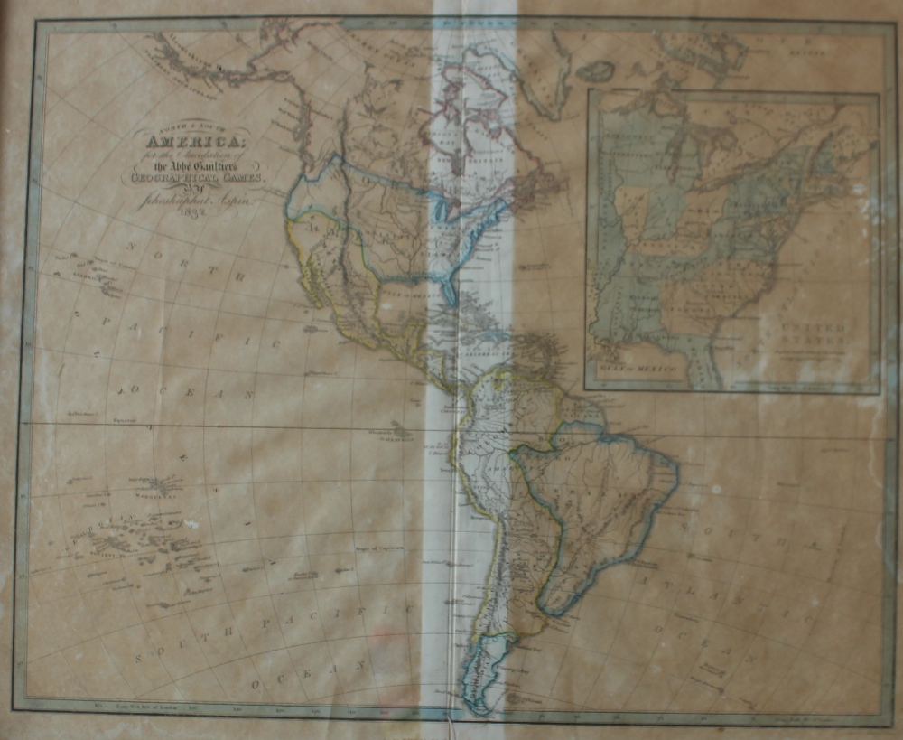 A set of four maps including North and South America for the elucidation of the Abbe Gaultier's - Image 5 of 5