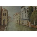 Gareth Thomas Afternoon, Venice Watercolour Signed 25.