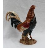 A Beswick model of a game cock, No.