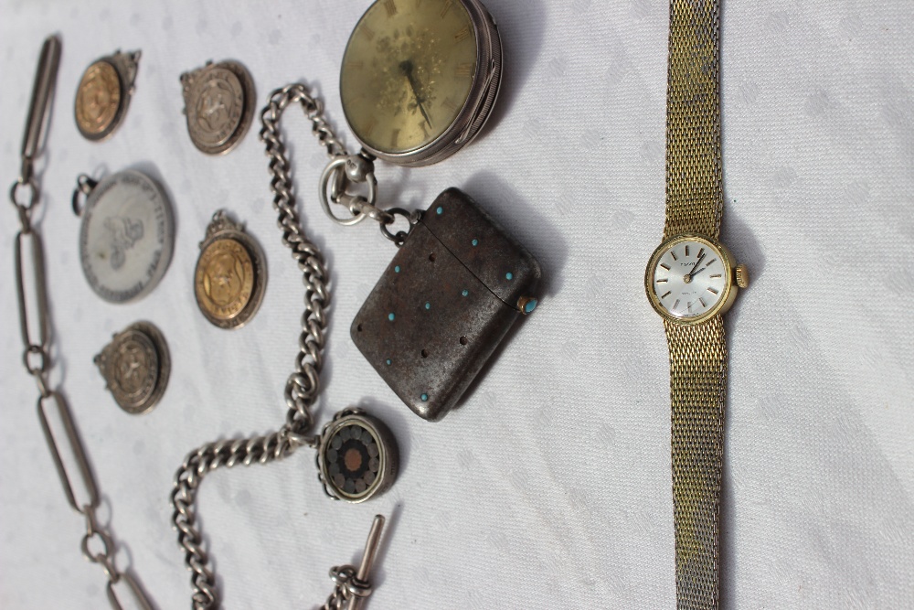 An early Victorian silver open faced pocket watch, - Bild 2 aus 4