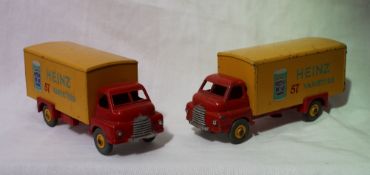 Two Big Bedford Heinz 57 varieties model trucks,