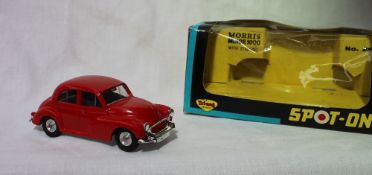 A Spot-on Morris Minor 1000 with steering, No.
