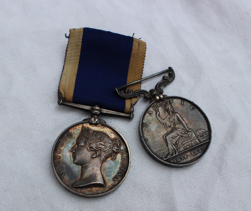 A Victoria Baltic medal, dated 1854-1855,