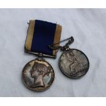 A Victoria Baltic medal, dated 1854-1855,