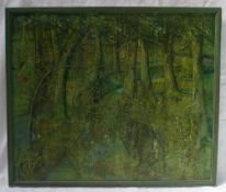 Arlie Panting Woodland Oil on canvas Signed 49.5 x 59.