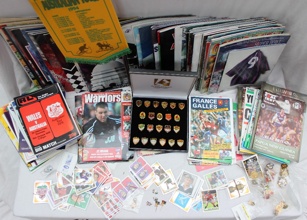 A collection of rugby union and rugby league programmes, books, including a Rugby League Tour, - Image 3 of 4