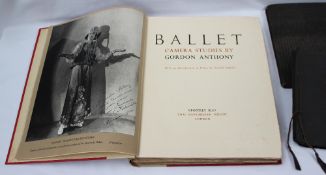 Anthony (Gordon) Ballet, camera studies...