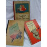 De Brunhoff (Jean) The story of Babar, the little elephant with a preface by A A Milne,