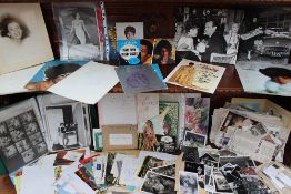 Shirley Bassey - a large quantity of ephemera including programmes signed and unsigned of Shirley